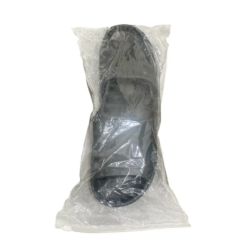 Thick Slides in Black, Size 11-12​